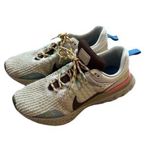 Nike React Infinity Run Flyknit 3 Sail Pinksicle Earth FJ7068-120 Mens 9